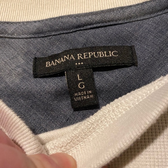 COPY - 3/$60 - Banana Republic Waffle Thermal - Picture 2 of 2